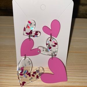 Heart earrings